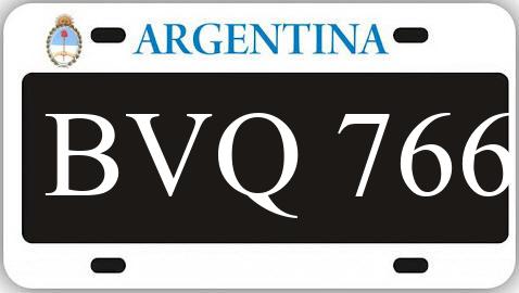 Patente BVQ766