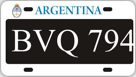 Patente BVQ794