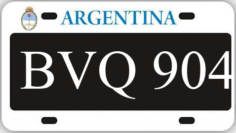 Patente BVQ904