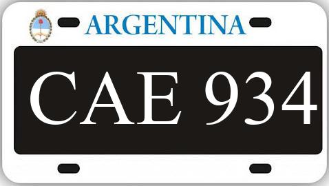 Patente CAE934