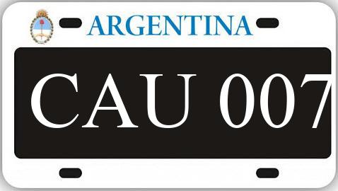 Patente CAU007