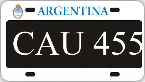 Patente CAU455