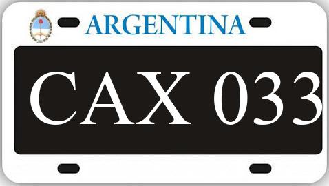 Patente CAX033