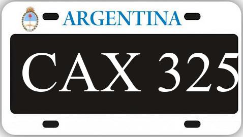 Patente CAX325