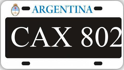 Patente CAX802
