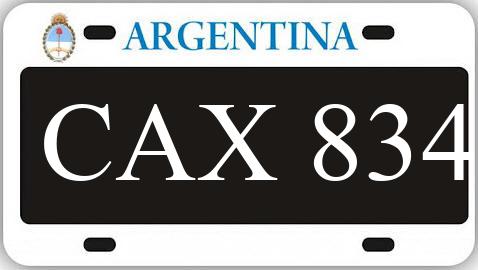 Patente CAX834