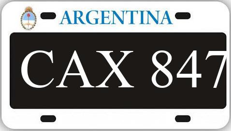 Patente CAX847
