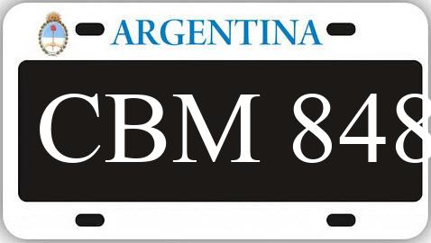 Patente CBM848