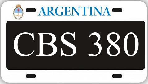 Patente CBS380