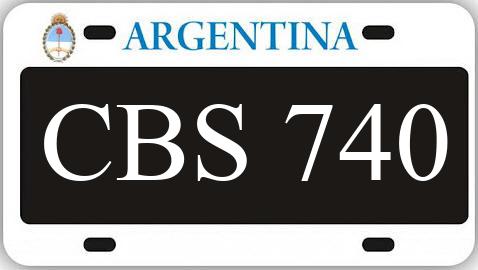 Patente CBS740