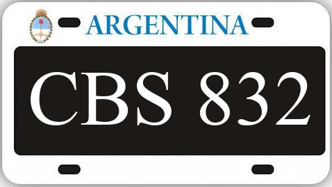 Patente CBS832