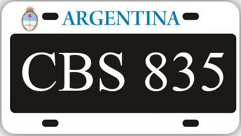 Patente CBS835