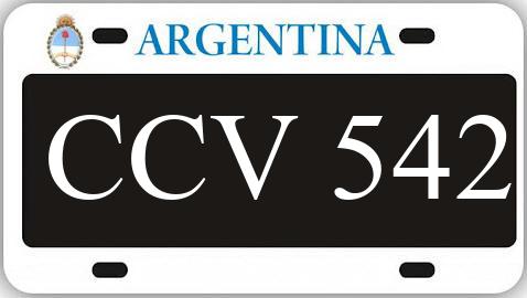 Patente CCV542