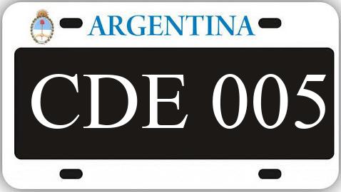 Patente CDE005