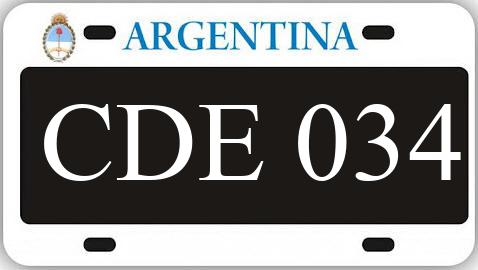 Patente CDE034