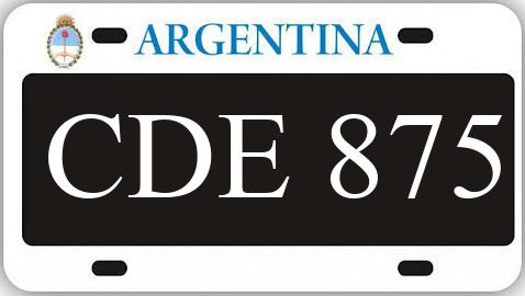 Patente CDE875