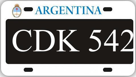 Patente CDK542