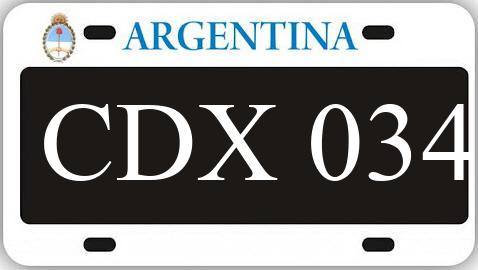 Patente CDX034
