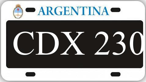 Patente CDX230