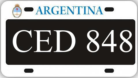 Patente CED848
