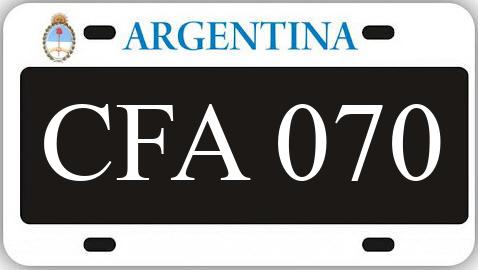 Patente CFA070