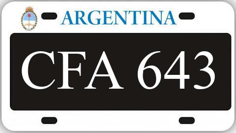 Patente CFA643