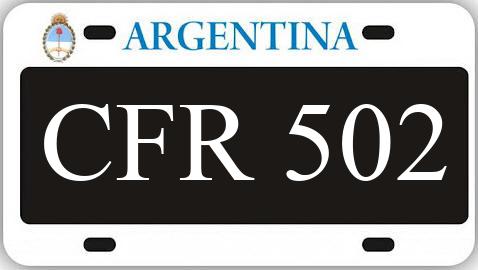 Patente CFR502