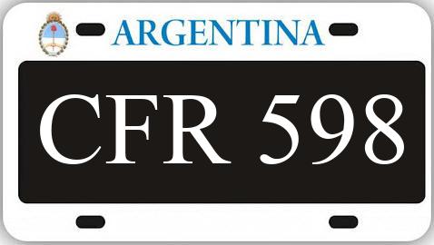 Patente CFR598