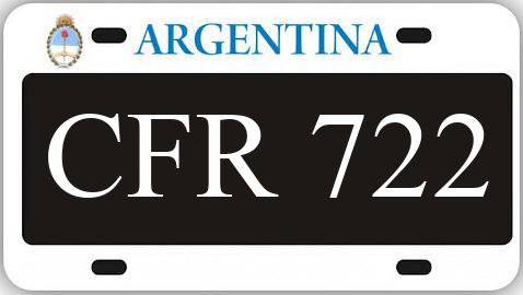 Patente CFR722