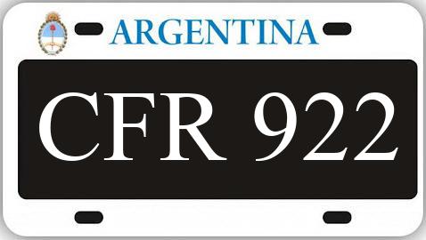 Patente CFR922