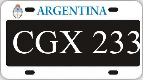 Patente CGX233