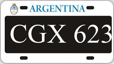 Patente CGX623