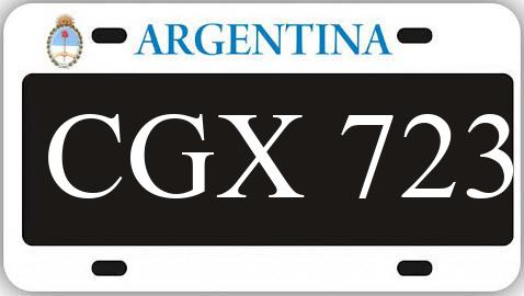 Patente CGX723