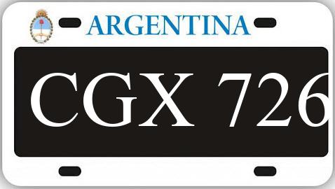 Patente CGX726