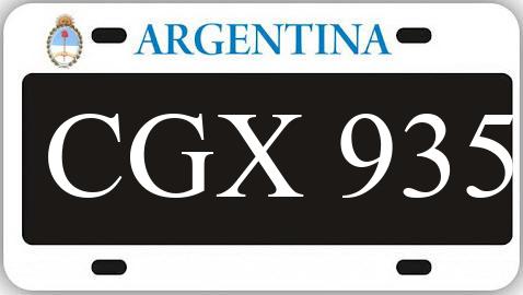 Patente CGX935