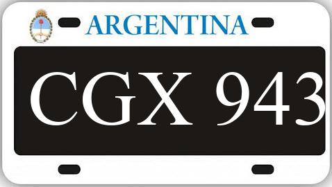 Patente CGX943