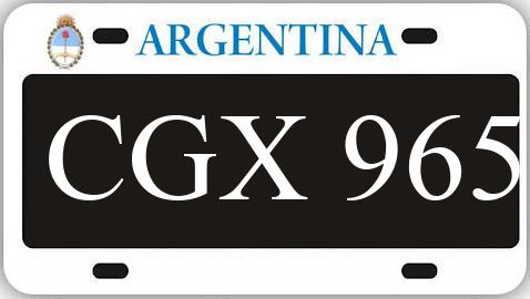 Patente CGX965