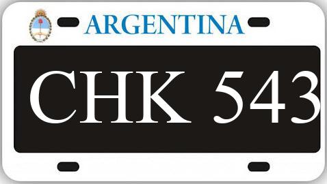 Patente CHK543