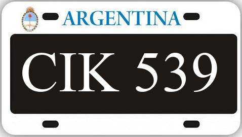 Patente CIK539