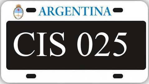 Patente CIS025