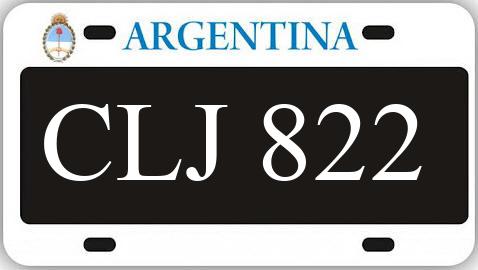 Patente CLJ822