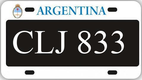 Patente CLJ833