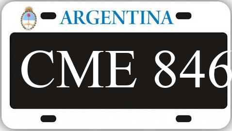 Patente CME846