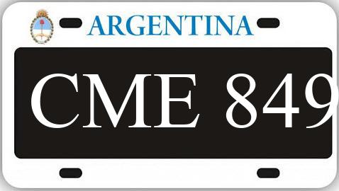 Patente CME849
