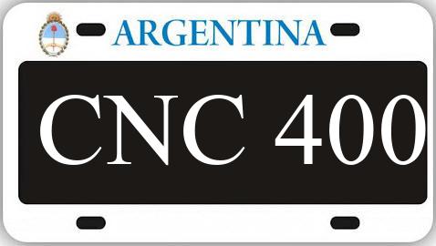 Patente CNC400