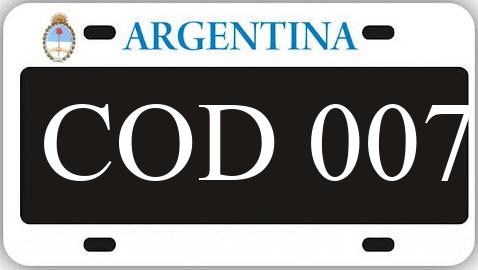 Patente COD007