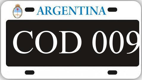 Patente COD009