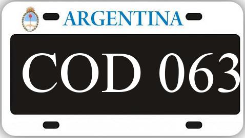 Patente COD063