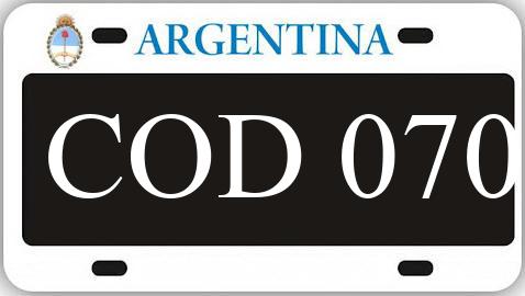 Patente COD070