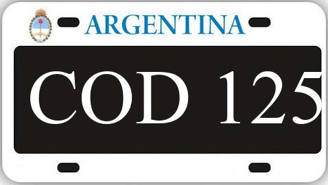 Patente COD125